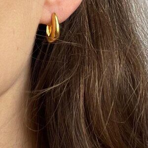 Sophie Buhai Gold Vermeil Hinge Earrings